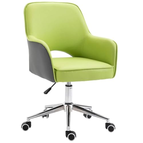 NMVAWIPT Ergonomischer Dreh-Schreibtischstuhl Mit Einstellbarer Höhe for Home Office Und Wohnzimmer(Green) von NMVAWIPT