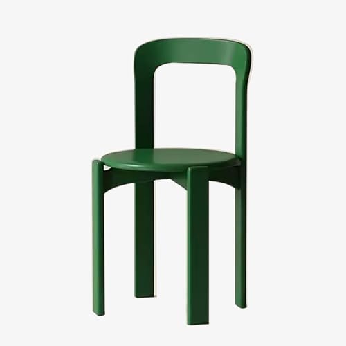 NMVAWIPT Esszimmerstühle Aus Massivholz, 2er-Set, Moderne Stühle Ohne Armlehnen, for Küche, Esszimmer, Bistro(Green) von NMVAWIPT