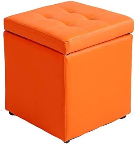 NMVAWIPT Fußhocker In Tierform Mit Stauraum – Sitzpuff Aus Kunstleder Knopfheftung Und Memory-Schaum-Kissen, Massivholzrahmen, for Wohnzimmer, Schlafzimmer(Color 4) von NMVAWIPT