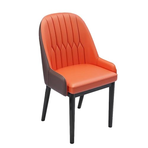 NMVAWIPT Gepolsterter Moderner Esszimmerstuhl Mit Rückenlehne for Die Seite Der Restaurantküche(Color 27,1pcs) von NMVAWIPT