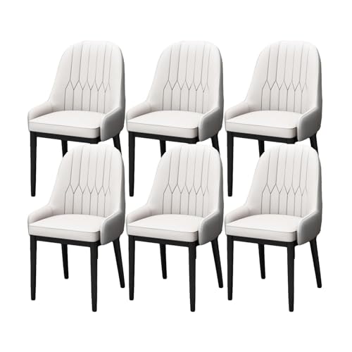 NMVAWIPT Gepolsterter Moderner Esszimmerstuhl Mit Rückenlehne for Die Seite Der Restaurantküche(Color 38,6pcs) von NMVAWIPT