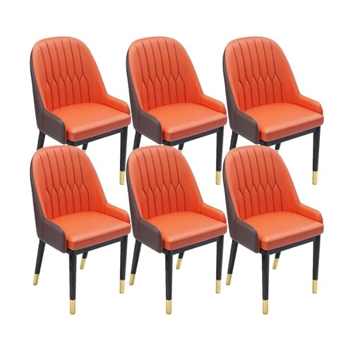 NMVAWIPT Gepolsterter Moderner Esszimmerstuhl Mit Rückenlehne for Die Seite Der Restaurantküche(Color 39,6pcs) von NMVAWIPT