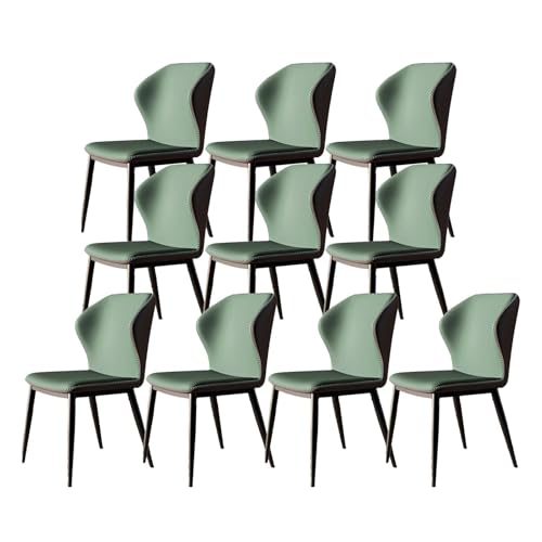 NMVAWIPT Gepolstertes Esszimmerstuhl-Set Im Mid-Century Modern-Stil, Hohe Rückenlehne(Color 3,Set of 10) von NMVAWIPT