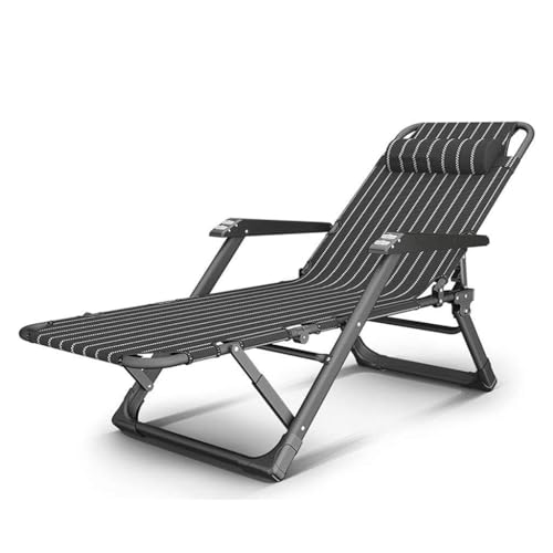 NMVAWIPT Klappbare Liegestühle, Leichte, Klappbare Liege Mit Stahlrahmen Und Schwerelosigkeitsfunktion, Liegestühle for Den Pool(10 Textoline Fabric) von NMVAWIPT