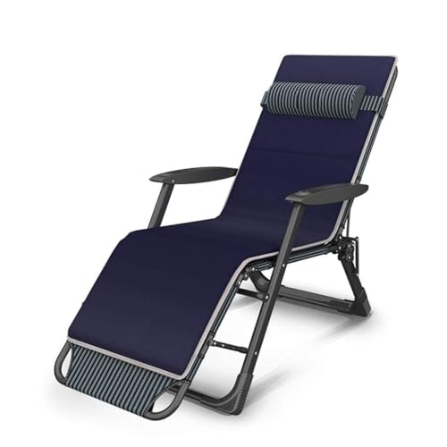 NMVAWIPT Klappbare Liegestühle, Leichte, Klappbare Liege Mit Stahlrahmen Und Schwerelosigkeitsfunktion, Liegestühle for Den Pool(15 Oxford Cloth) von NMVAWIPT