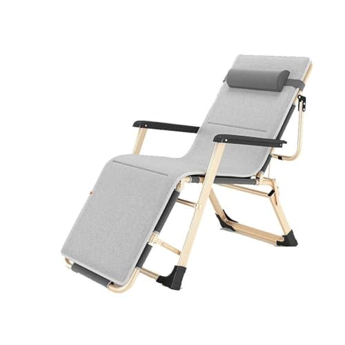 NMVAWIPT Klappbare Sonnenliege for Den Garten, for Das Büro Im Freien, Schwerelose Stühle, Liegestühle for Die Terrasse, Liegestühle(Style2) von NMVAWIPT