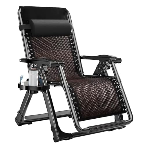 NMVAWIPT Klappbarer Liegesessel for Die Gartenterrasse, Zero Gravity Office Nap Lounger Chair, Terrassen-Rasenliegestühle(Style2) von NMVAWIPT