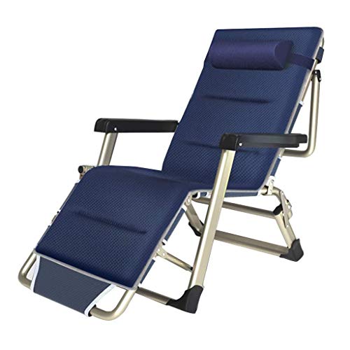 NMVAWIPT Leichter, Zusammenklappbarer Liegestuhl, Schwerelosigkeits-Sonnenliegen, Gartenliegen, Liegestühle, Büro-Terrassenstuhl von NMVAWIPT