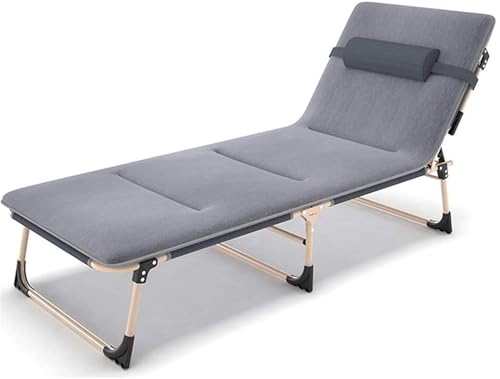 NMVAWIPT Liegestühle Mit Schwerelosigkeit, Sommersonnenliegen, Verstellbare Rückenlehne, Klappbare Flache Liegestühle, Loungesessel for Das Büro(A-2) von NMVAWIPT