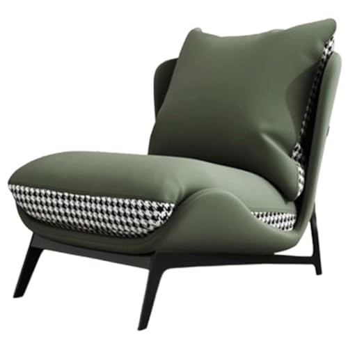 NMVAWIPT Moderner Leder-Einzelsofa-Akzentsessel for Wohnzimmer, Büro, Schlafzimmer – Nordisches Mid-Century-Design Im Lässigen Luxusstil(Color 3) von NMVAWIPT