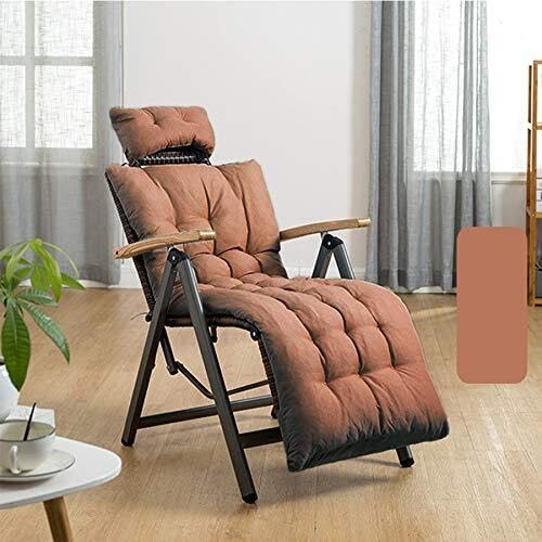 NMVAWIPT Rattan-Loungesessel Fürs Büro, Nickerchen, Verstellbarer Zero-Gravity-Klappsessel for Garten, Terrasse, Strand, Veranda, Swimmingpool(Style3) von NMVAWIPT