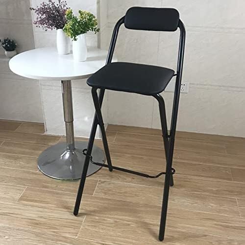 NMVAWIPT Tragbarer, Zusammenklappbarer Barhocker – 30 Zoll Weich Gepolsterter Thekenhocker Mit Rückenlehne for Den Innen- Und Außenbereich(Color 13,2pcs) von NMVAWIPT