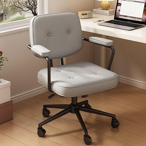 NMVAWIPT Verstellbarer Bürodrehstuhl Mit Ergonomischer Rückenlehne for Die Arbeit Am Schreibtisch Zu Hause(Color 2) von NMVAWIPT