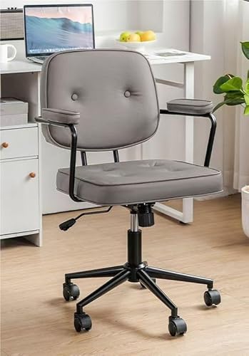 NMVAWIPT Verstellbarer Bürodrehstuhl Mit Ergonomischer Rückenlehne for Die Arbeit Am Schreibtisch Zu Hause(Color 3) von NMVAWIPT