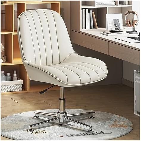 NMVAWIPT Verstellbarer Bürodrehstuhl Mit Mittelhoher Rückenlehne, Ergonomischem Design Und 360°-Drehung for Zuhause Oder Die Arbeit(#3,#3) von NMVAWIPT