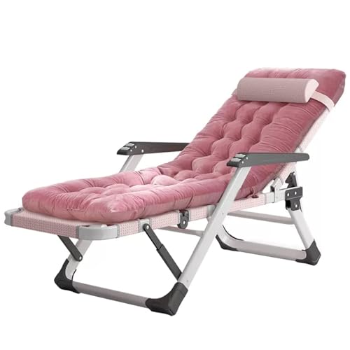NMVAWIPT Zero Gravity Büro-Nap-Relaxsessel, Garten-Lounge, Poolside-Rasenstühle Mit Fußhocker, Outdoor-Liegestühle, Klapp-Relaxsessel(Style1) von NMVAWIPT