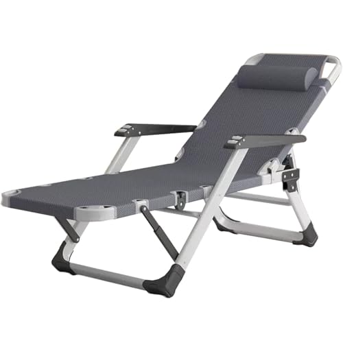 NMVAWIPT Zero Gravity Büro-Nap-Relaxsessel, Garten-Lounge, Poolside-Rasenstühle Mit Fußhocker, Outdoor-Liegestühle, Klapp-Relaxsessel(Style4) von NMVAWIPT