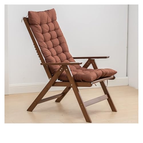 NMVAWIPT Zero Gravity Gartenstuhl Mit Liegefunktion, Klappbarer Strandstuhl Aus Holz for Den Außenbereich, Verstellbarer Langer Liegestuhl for Das Büro(Style1) von NMVAWIPT