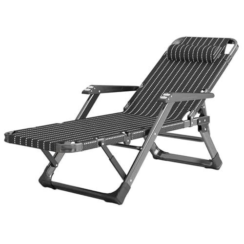 NMVAWIPT Zero Gravity Klappbare Liegestühle for Erwachsene, Liegender Gartenstuhl, Extra Breiter Gartenliegestuhl Mit Fußhocker(Style4) von NMVAWIPT
