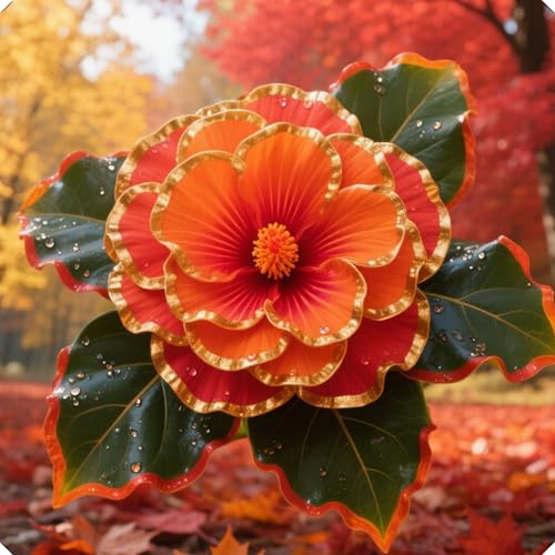 Hibiskuszwiebeln ergänzen mit ihren eleganten Farben die Gartendekoration.-5zwiebeln-C von NMYHKD