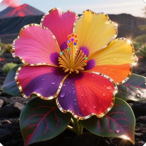 Hibiskuszwiebeln sind leicht zu züchten und zu pflegen und verschönern Balkone.-5zwiebeln-X Hibiskuszwiebeln sind leicht zu züchten und zu pflegen und verschönern Balkone.-5zwiebeln-X von NMYHKD