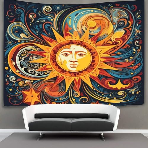 NNAWFJXG 3D Druck Sun Wandteppiche Poster Ornament Wandbehang Wandteppich Raumteiler Vorhang Für Wohnzimmer Dekor,Schlafzimmer Tapisseries 130cmx150cm NNAWFJXG 3D Druck Sun Wandteppiche Poster Ornament Wandbehang Wandteppich Raumteiler Vorhang Für Wohnzimmer Dekor,Schlafzimmer Tapisseries 130cmx150cm von NNAWFJXG