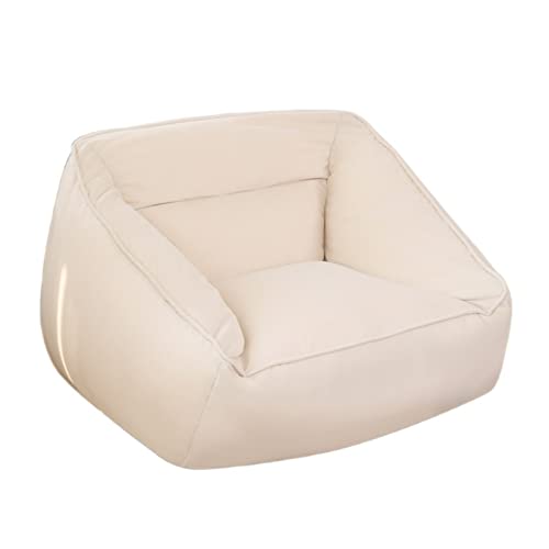 NNBDEY Sitzsack Faules Sofa Mit Füllstoff Schlafzimmer Balkon Freizeit Liegende Rückenlehne Bequemer Boden Sitzsack Kleines Sofa von NNBDEY