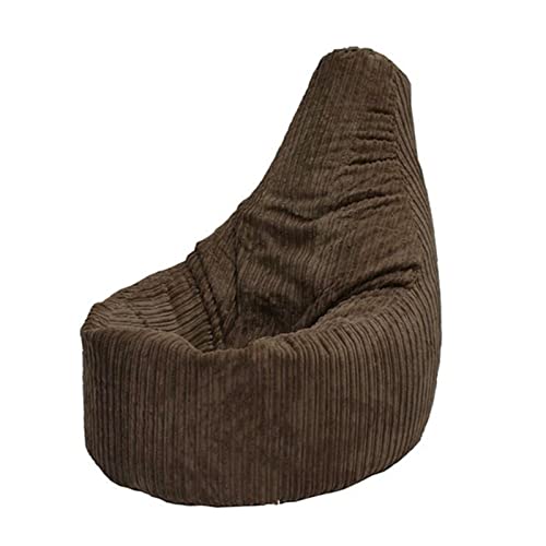 NNBDEY Sitzsack-Sofabezug (ohne Füllung) für Kinder und Erwachsene, waschbar, hochwertiger, weicher Cord-Sitzsack für den Liegestuhl, für Zuhause, Garten, Wohnzimmer, zum Ordnen von Plüsc von NNBDEY