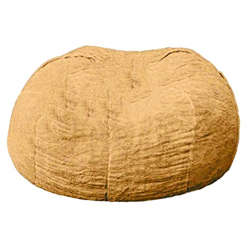 NNBDEY Sitzsack-Stuhl, einfarbig, langlebig, Sitzsack, Lazy Sofa-Bettbezug, Heimdeko, Sitzsack-Stuhlbezug, Sitzsack-Bezug von NNBDEY