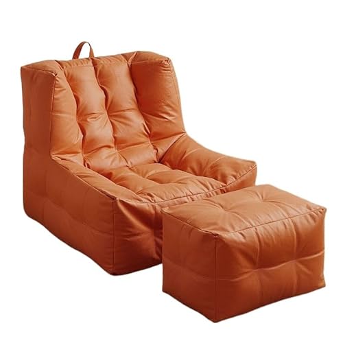 NNBDEY Sitzsack zum Sitzen und Liegen, einzelner Tatami-Sitzsack, Couchstuhl, kleines Sofa für Schlafzimmer (D wie abgebildet) von NNBDEY