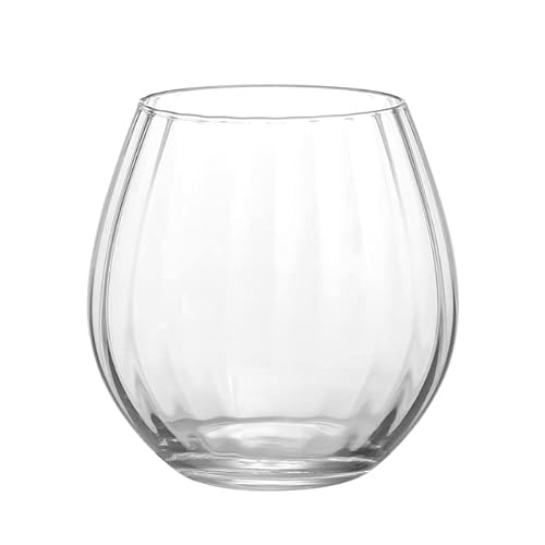 NNBGHJ Glas Weinglas Japan Whisky Becher schottischer Whisky Brandy Chivas Tumbler Rock Gläser Bierglas Cocktailbecher (1 Stück 380 ml) von NNBGHJ