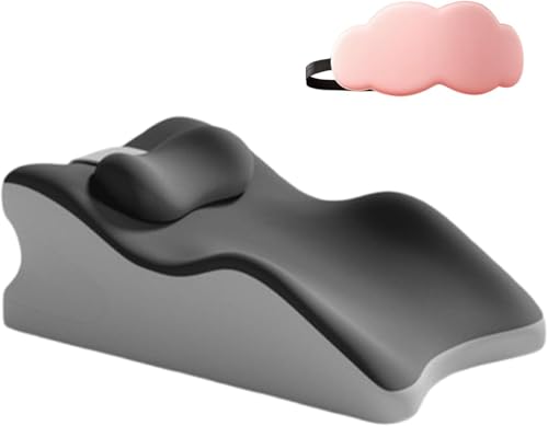 Spark Pillow, The Spark Pillow by Vitaxe, 27 Degree Couples Pillows with Enhanced Comfort, Intimacy Pillows Ergonomic Memory Foam Cushion with Removable Easy to Clean for Any Posture (Black) von NNBWLMAEE
