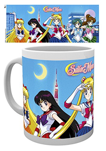 Sailor Moon - Group - Keramic Kaffeebecher / Tasse von NNG