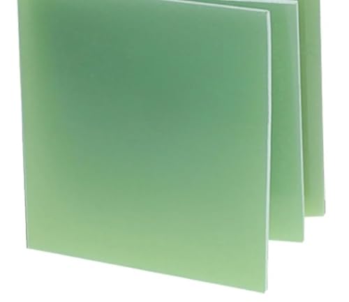 1 Stück FR4-Epoxidharzplatte 0,2–1,5 mm – Hochtemperatur-Isolierplatte for PCB- und Elektroprojekte(200MM x 200MM 0.5mm) von NNGHBNKJ
