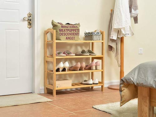 Schuhregal, Massivholz, einfacher Aufhänger, mehrlagiges Schuhregal, multifunktional, Badezimmerregal, Aufbewahrungsregal Schuhregal, Massivholz, einfacher Aufhänger, mehrlagiges Schuhregal, multifunktional, Badezimmerregal, Aufbewahrungsregal von NNJFEJFJGMGRU