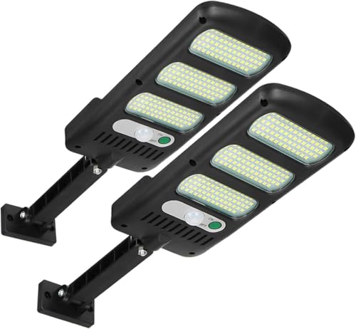 Solarleuchte für Außen, 2 Stück 213 LED Solarlampe mit Bewegungssensor Wasserdicht 180° Einstellbar Sicherheitslicht für Außenwand, Garten, Straße, Veranda Solarleuchte für Außen, 2 Stück 213 LED Solarlampe mit Bewegungssensor Wasserdicht 180° Einstellbar Sicherheitslicht für Außenwand, Garten, Straße, Veranda von NNOVAT