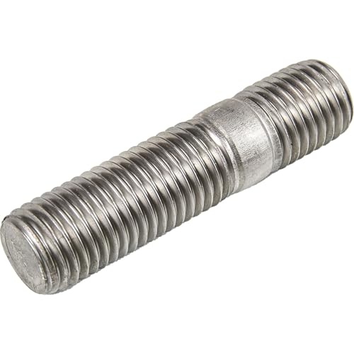 10 Stiftschrauben DIN 939 A2 M 16 x 50 V2A Niro Edelstahl von NO BRAND