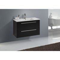 Badmöbel Unterschrank boxo 90 (schwarz) - Schwarz von NO BRAND
