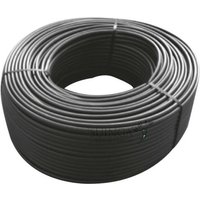 No Brand - Flexibler Bewässerungsschlauch 6x8 mm. Schwarzer, flexibler PVC-Leiter, 200 m, empfohlen für Tropfbewässerung von NO BRAND