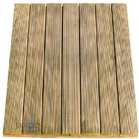 Suinga - Gerade Holzfliese 100x100 cm und 36mm von SUINGA