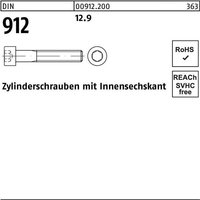 No Brand - ISO4762 12.9 M14x 35 blank Zylinderschraube mit Innensechskant (DIN912) von NO BRAND