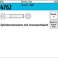 Iso 4762 Zylinderschrauben a 4 m 5 x 18 a 4 s 500 Stk von NO BRAND