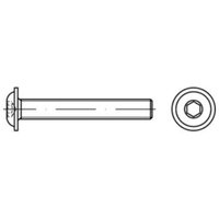 Flachkopfschraube iso 7380-2 m.Bund/Innensechskant m 5 x 8 010.9 von NO BRAND
