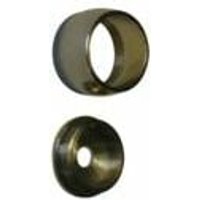 No Brand - Laibungshaken Messing vernickelt Ø25mm von NO BRAND