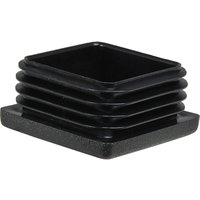 Lamellenstopfen rechteckig 60x30 mm Wandstärke 1-3 mm Kunststoff schwarz Lamellenstopfen rechteckig 60x30 mm Wandstärke 1-3 mm Kunststoff schwarz von IDROWEB