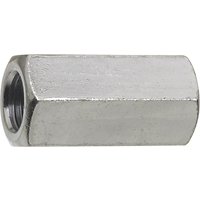 No Brand - Langmutter (Verbindungsmutter) ø M10 x 30 mm Sechskantmutter DIN6334 verzinkt von NO BRAND