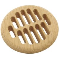 Lüftungsrosette Rundgitter ø 83 mm Einlass ø 68 mm Lüftungsgitter Eiche roh Lüftungsrosette Rundgitter ø 83 mm Einlass ø 68 mm Lüftungsgitter Eiche roh von NO BRAND