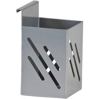 No Brand - Einhänge-Stiftebox Quatro b 72 x h 100 x t 70 mm, Stahl silber pulverbeschichtet No Brand - Einhänge-Stiftebox Quatro b 72 x h 100 x t 70 mm, Stahl silber pulverbeschichtet von NO BRAND