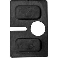 No Brand - Einlage zu Glasklemmbeschlag Modell 23 für 10,76 mm Glas, Gummi No Brand - Einlage zu Glasklemmbeschlag Modell 23 für 10,76 mm Glas, Gummi von NO BRAND