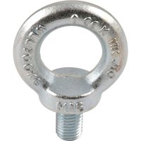 Ringschraube M8 DIN580 Augenschraube mit CE Kennzeichnung Stahl verzinkt von NO BRAND